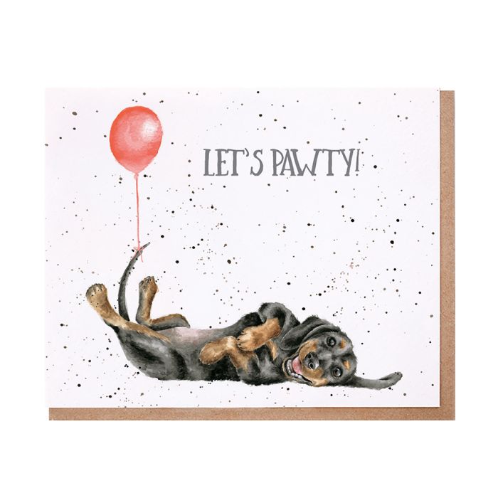 Let's Pawty Single Card