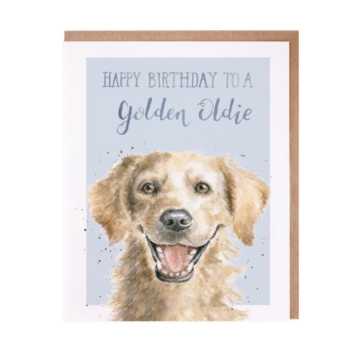 Golden Oldie Dog Single Card