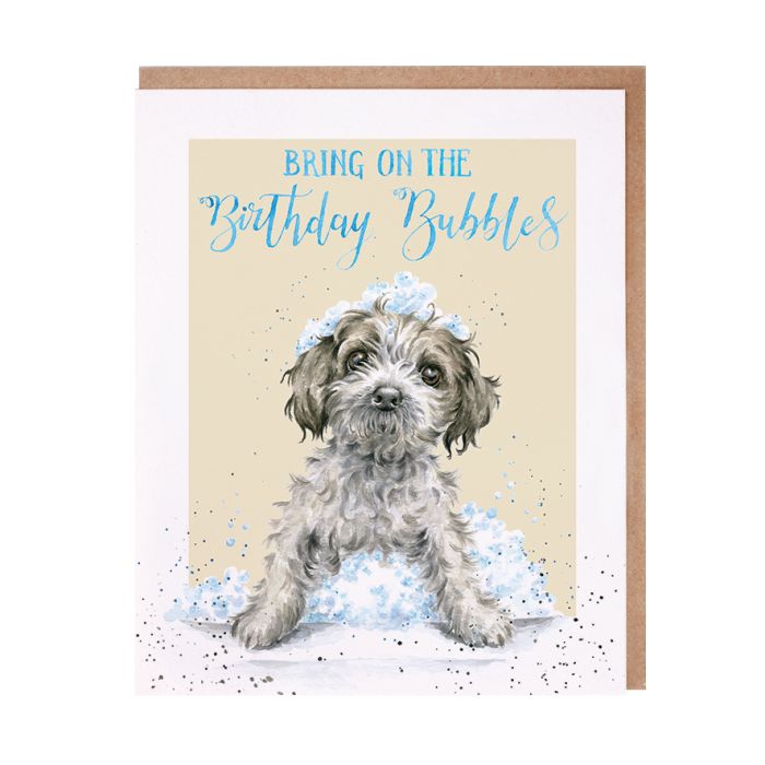 Birthday Bubbles Single Card