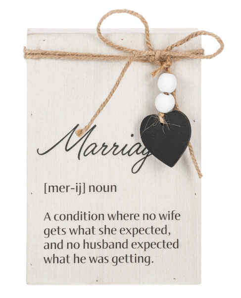 Marriage Message Sign