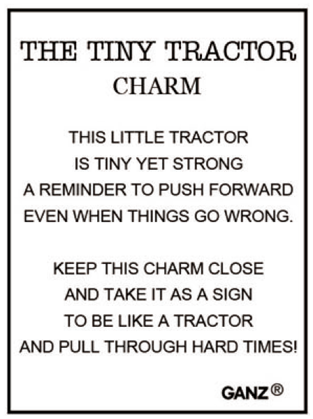 The Tiny Tractor Charm