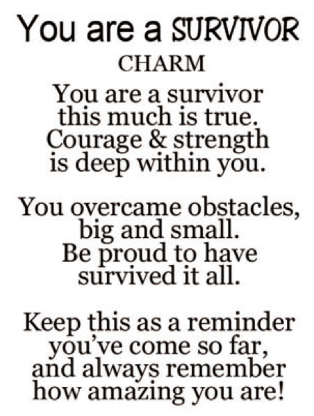 Survivor Charm