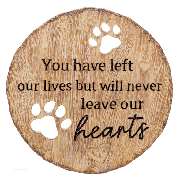 Pet Memorial Garden - Round Stepping Stone