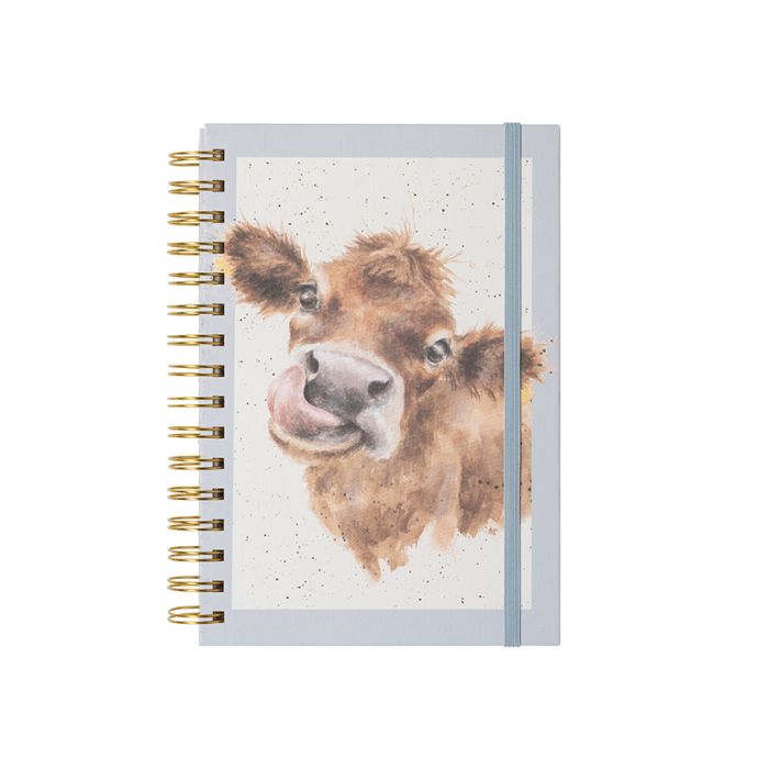 'Mooo' Cow Spiral Bound Journal