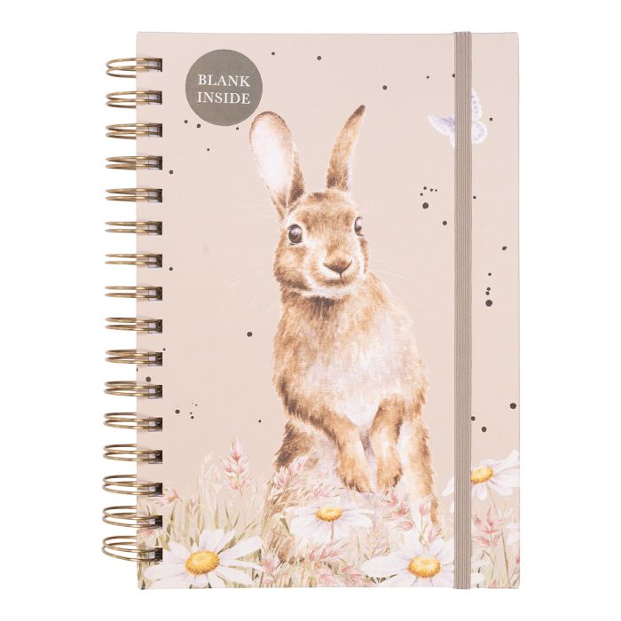 Rabbit Blank Small Spiral Notebook