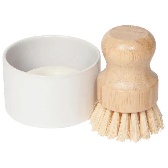 Dish Brush And Soap Set