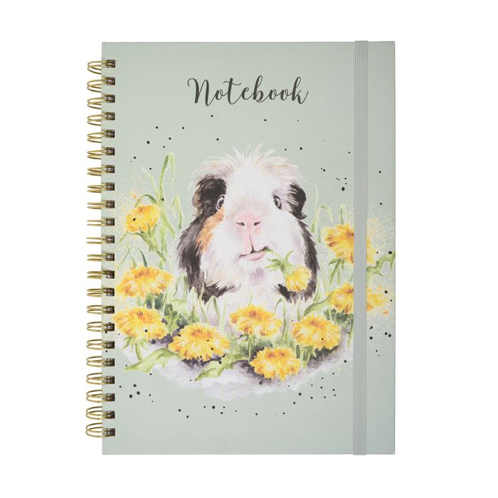 'Dandy Day' Guinea Pig Large Spiral Bound Journal