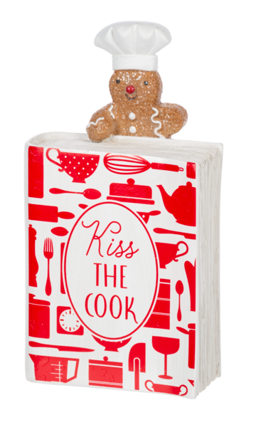 Holiday Cookbook Figurines