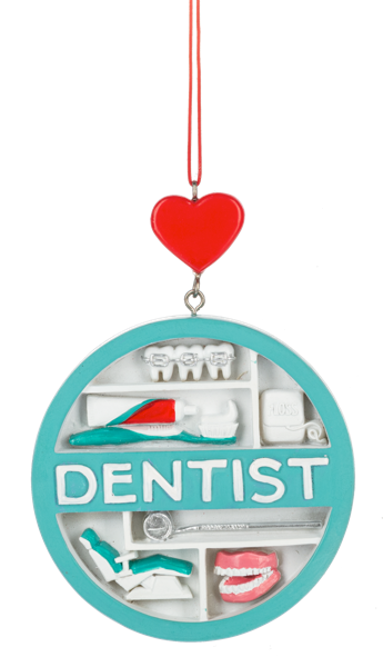 Professional Ornaments - Nurse, Dentist, & Doctor