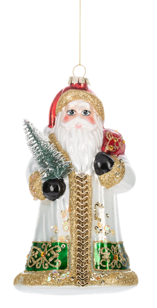 Belsnickel Santa Ornament