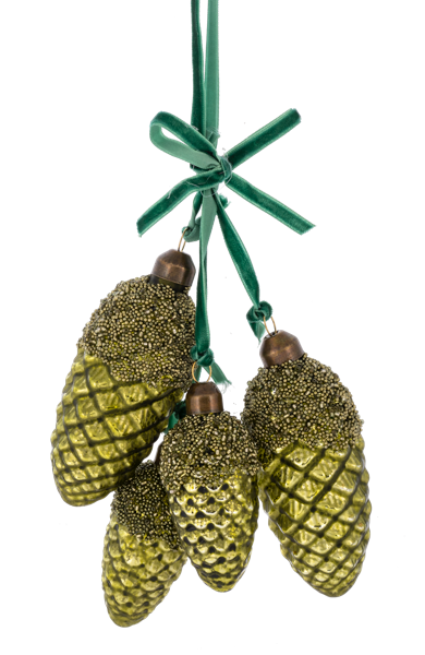 Pinecone Cluster Ornament