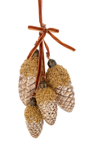 Pinecone Cluster Ornament