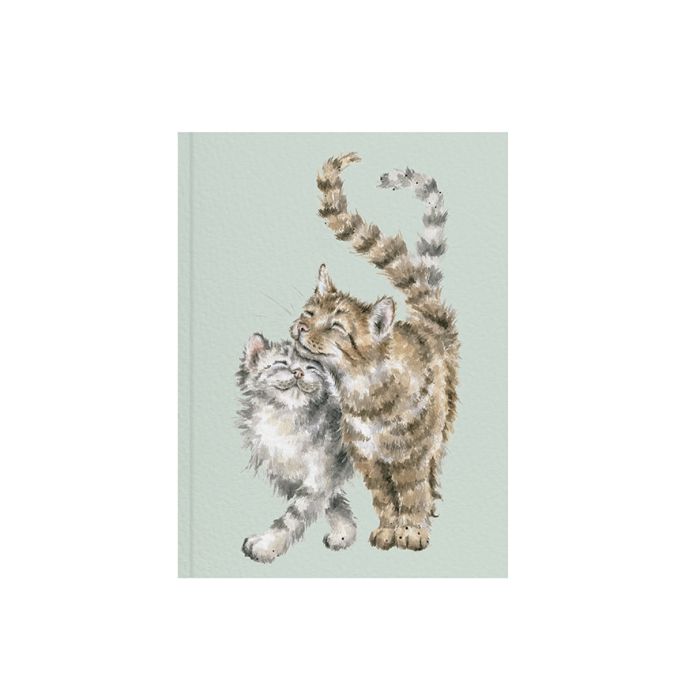 'Feline Good' Cat Small Notebook