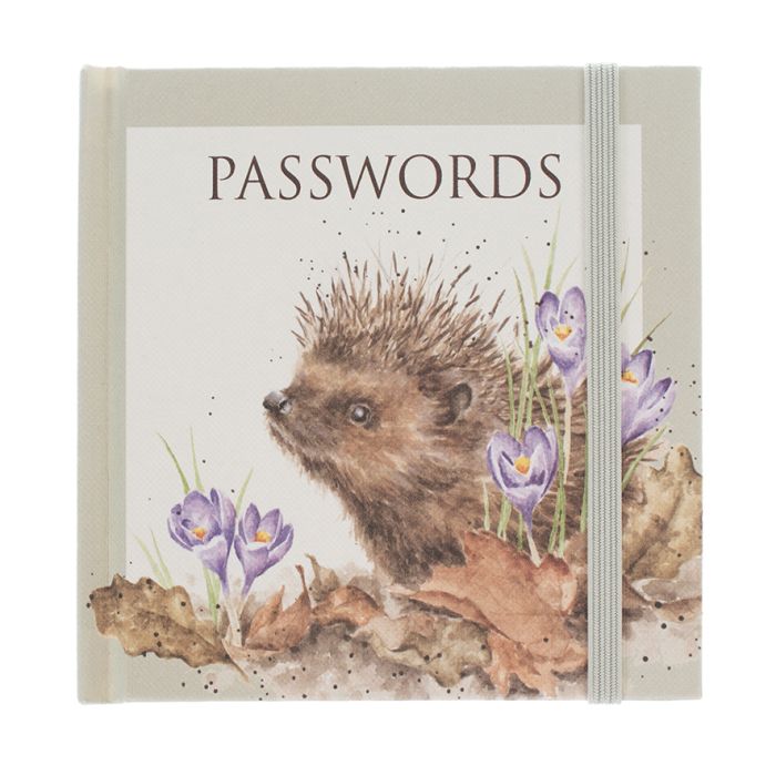 Password Book - Hedgehog