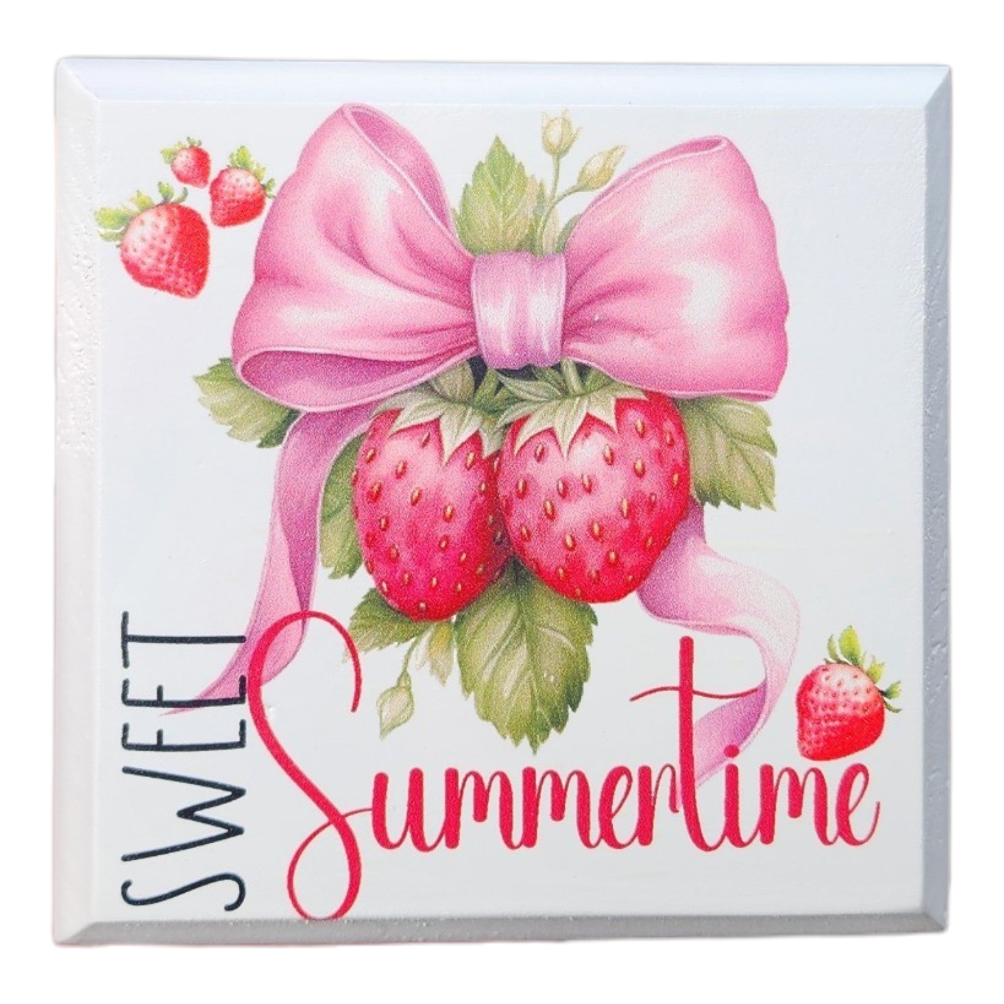 4"x4" Sign Sweet Summer Time