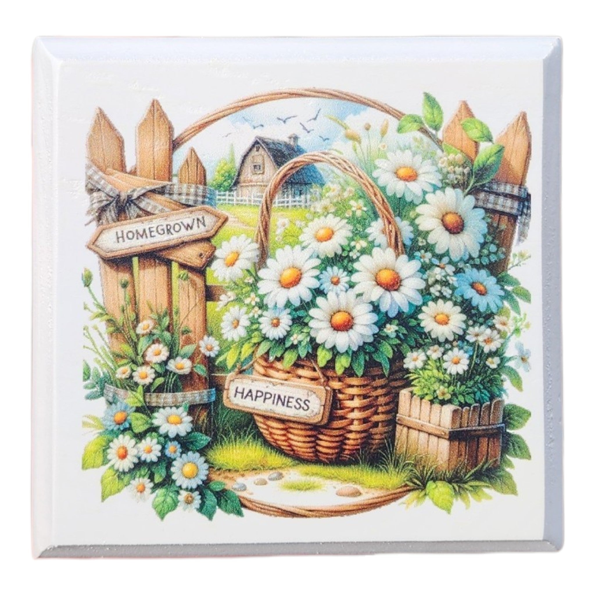 4"x4" Sign Daisy