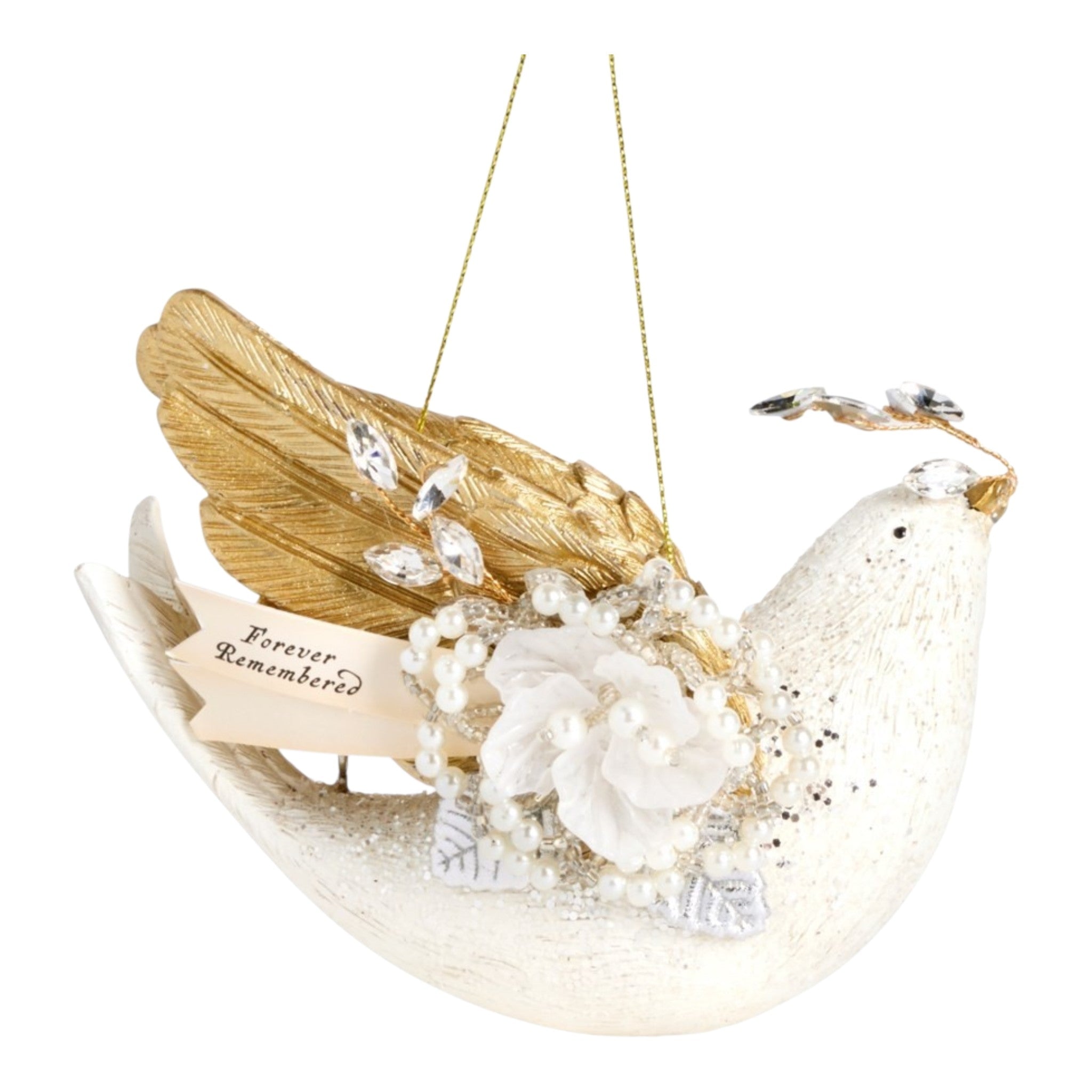 Ornament Dove Forever Remembered