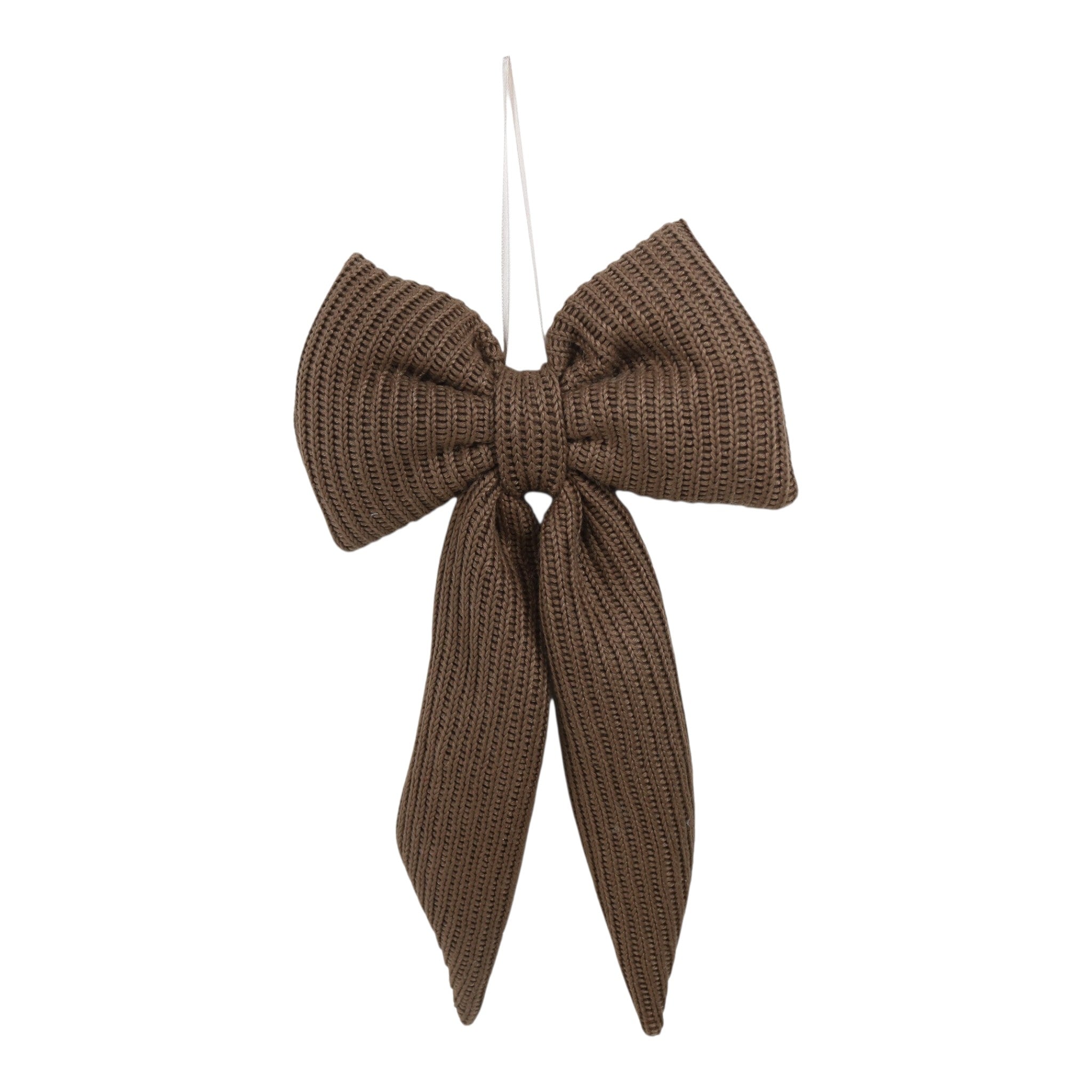 Bow w/Hanger Chocolate 6"x11"