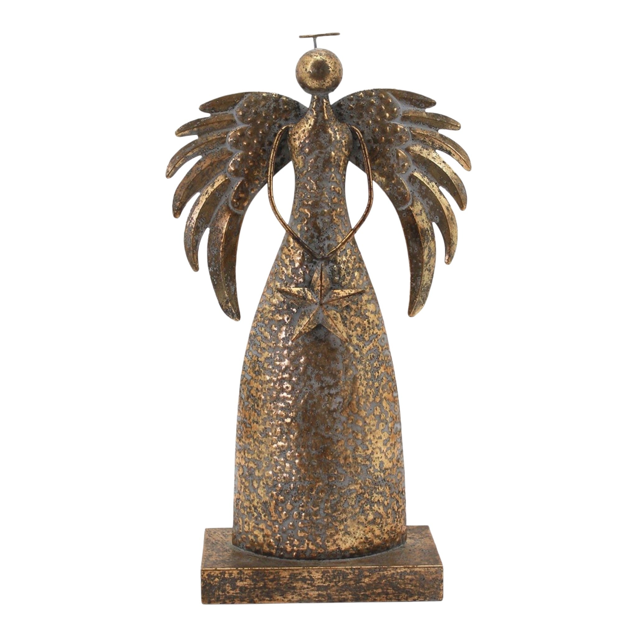 Angel Metal Decor Antique Bronze