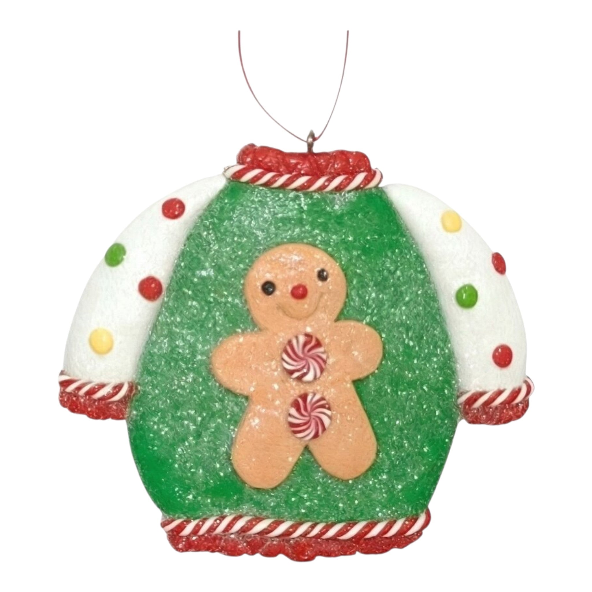 Ornament Christmas Sweater 3.5"x3"
