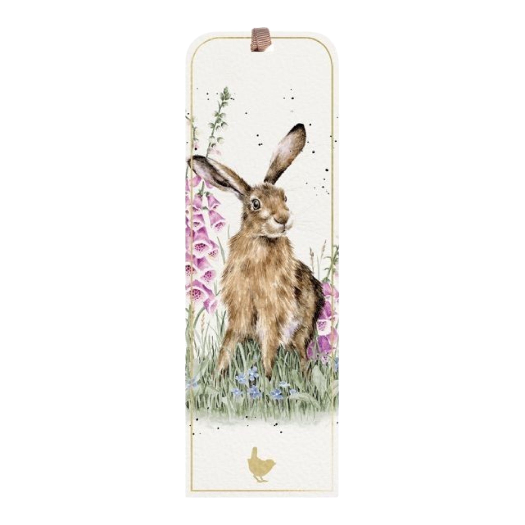 Hare Bookmark- the wild garden