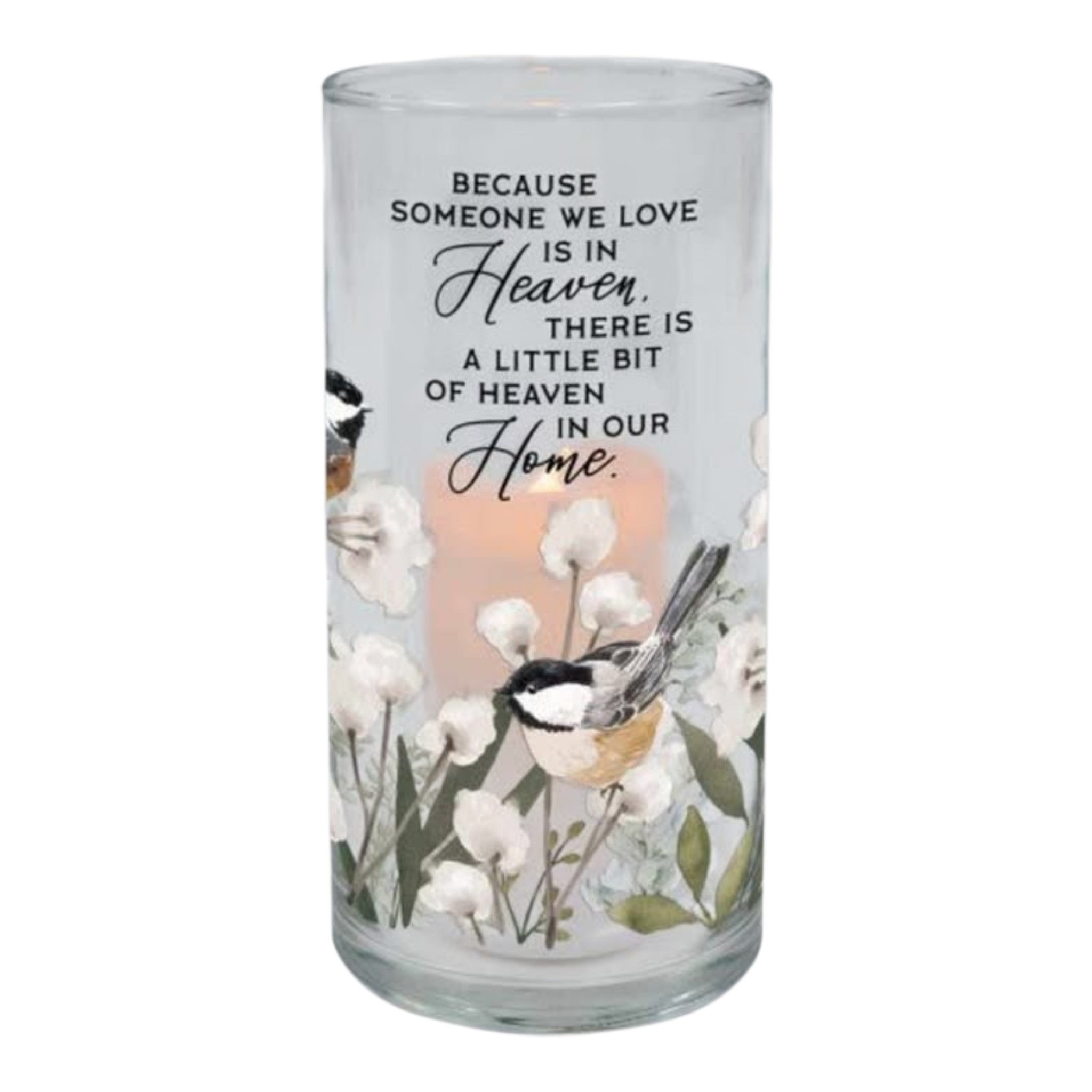 Candle Hurricane Holder - Heaven/Home