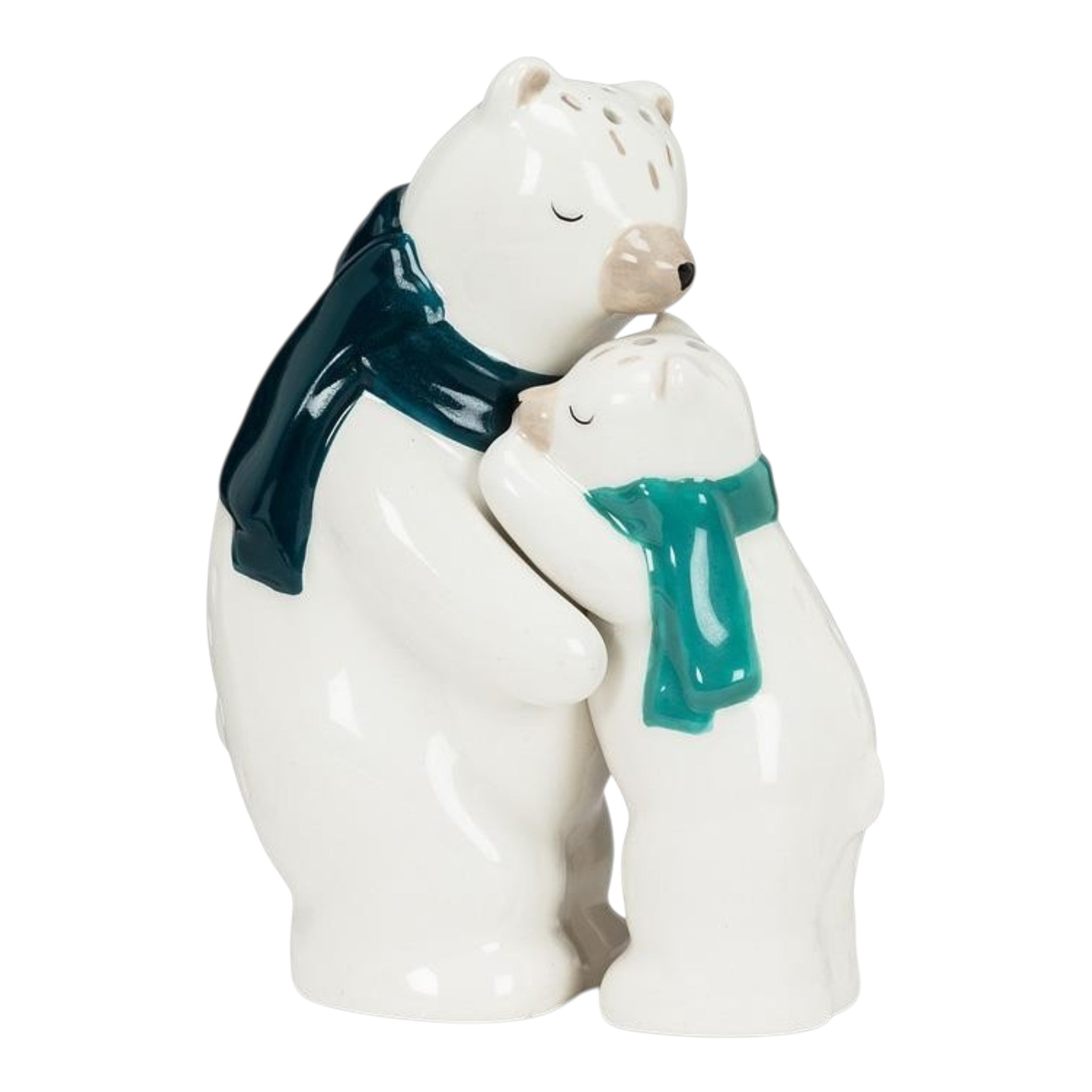 Hugging Polar Bear Salt & Pepper 4"