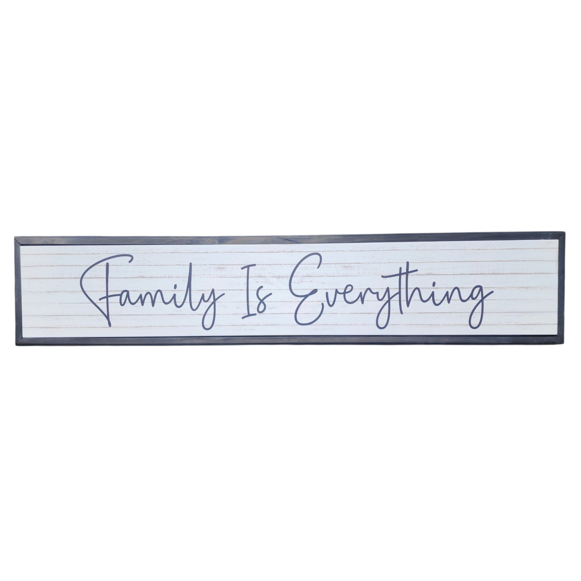 47.5x9.5 Raised Frame Family is Everything