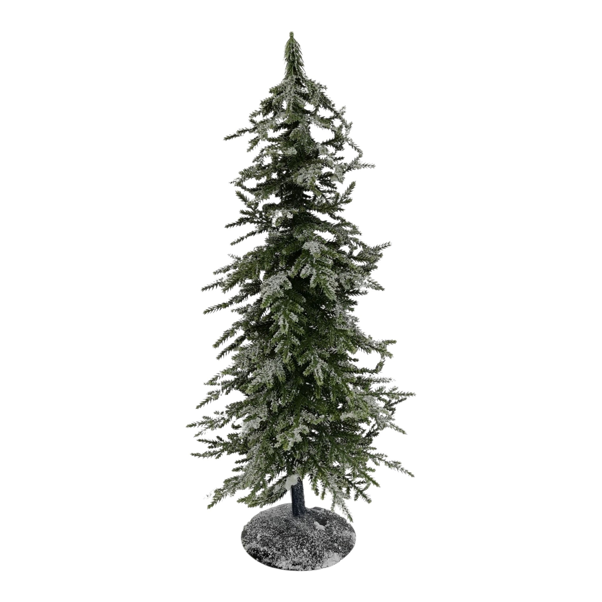 Tree Flocked Pine w/Glitter 20.5"x5"