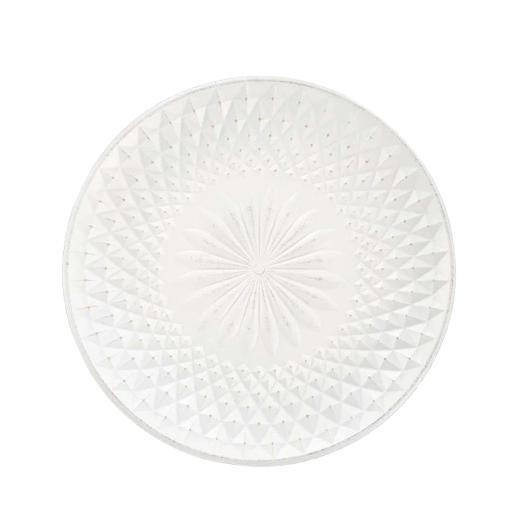 White Textured Plater