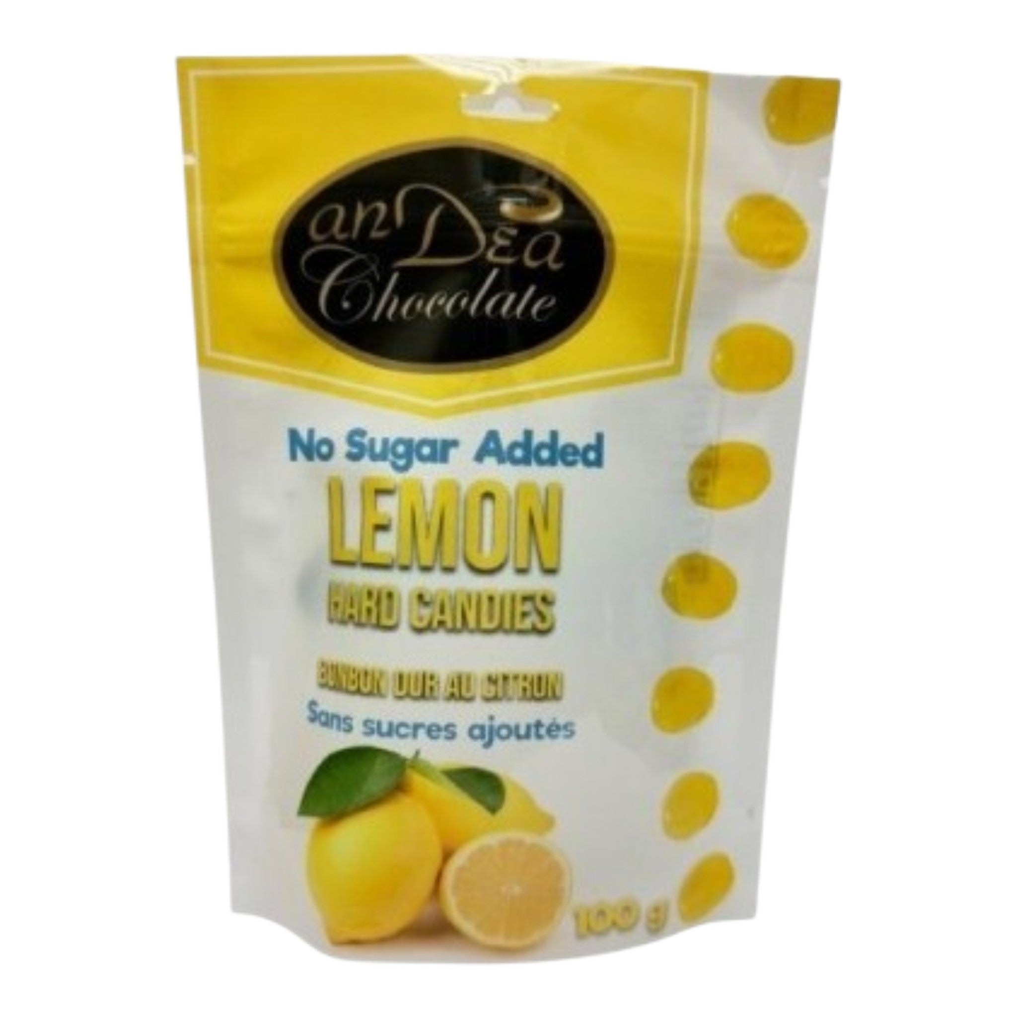 No Sugar Added Lemon Buttons - 100g Gift Bag