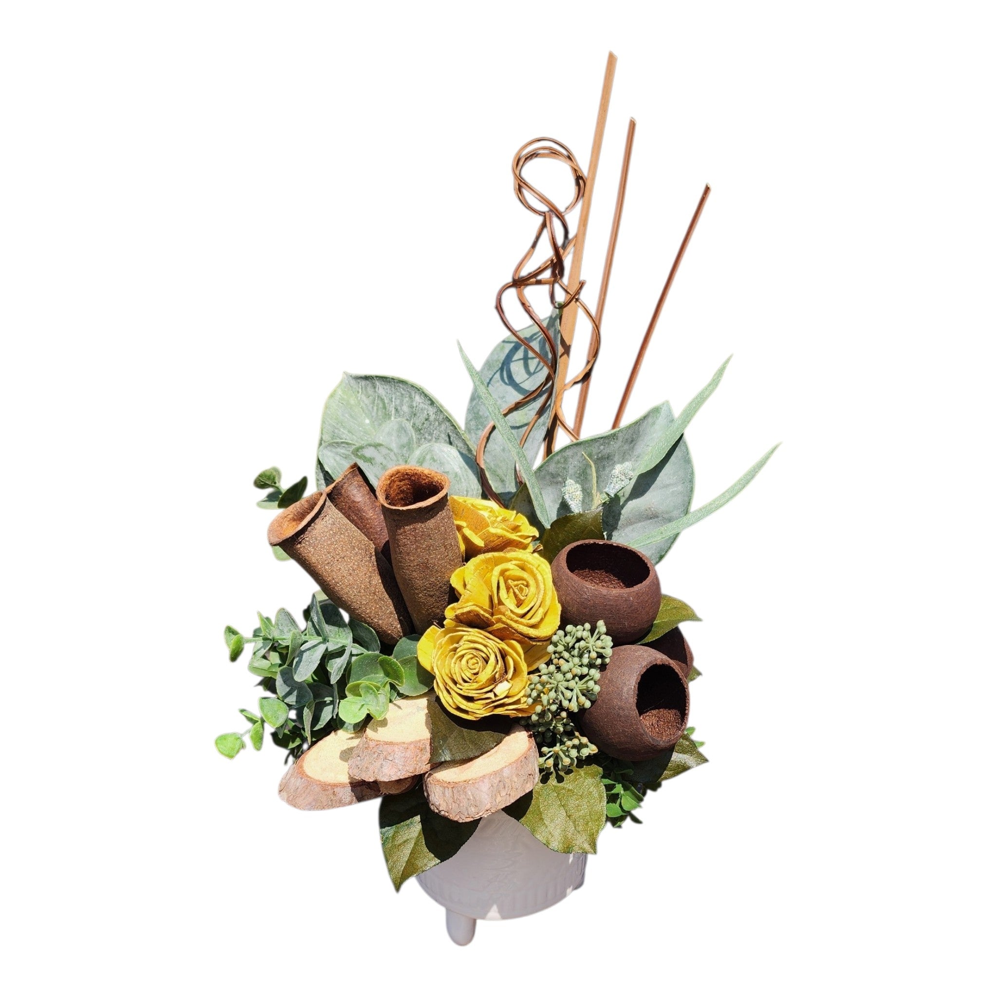 Flower Arrangement with Yellow Flowers
