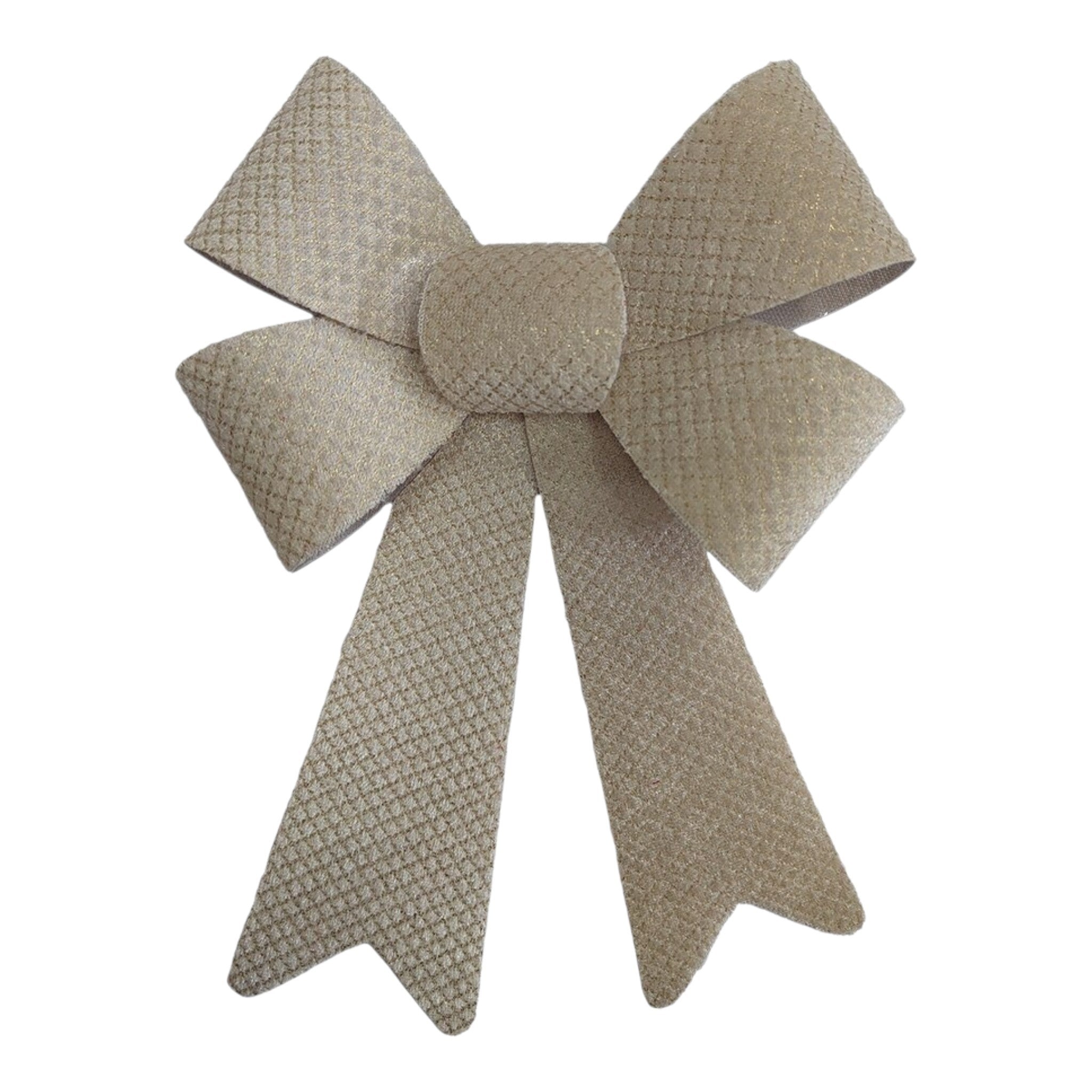 Bow Cream 6"x10" Diamond Grid PVC