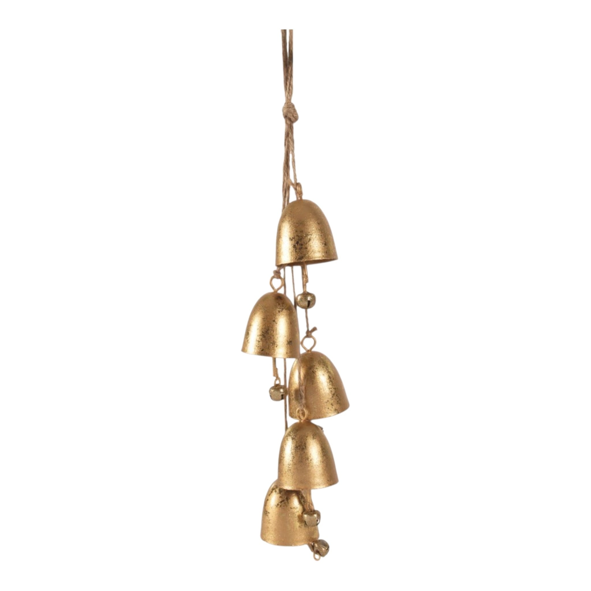 Ornament String of Bells Gold