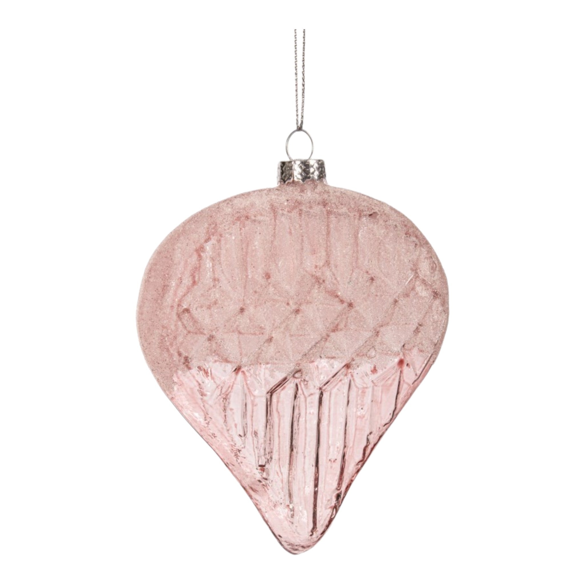 Ornament Clear Plum Onion
