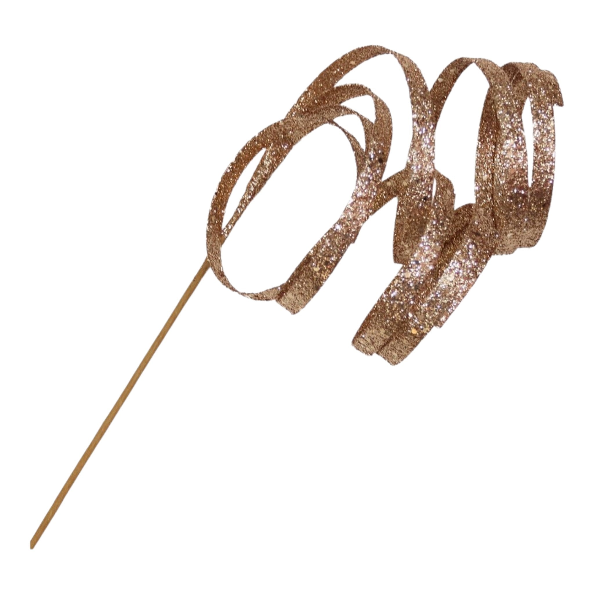 Spray Curl Hanging Ribbon Rose 33.5"