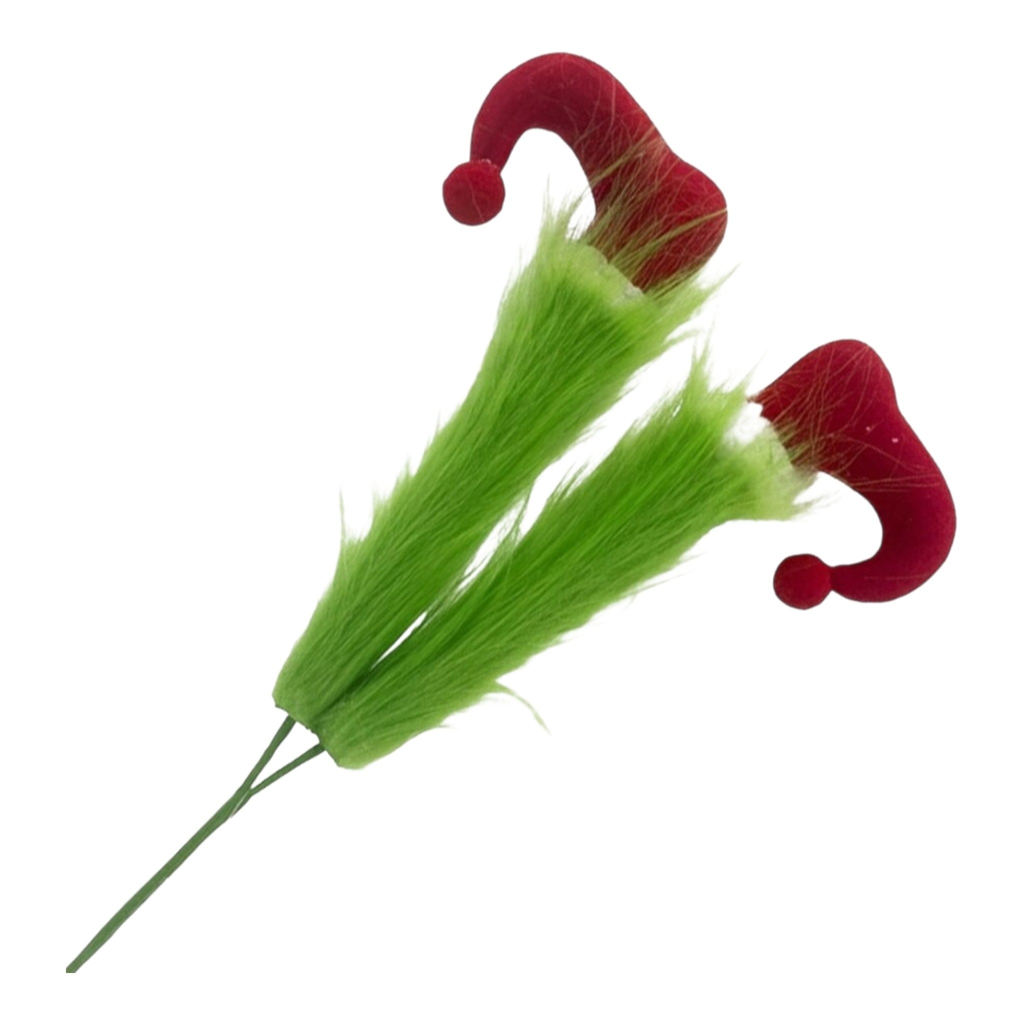 Pick Elf/Grinch Legs Lime Green 21"