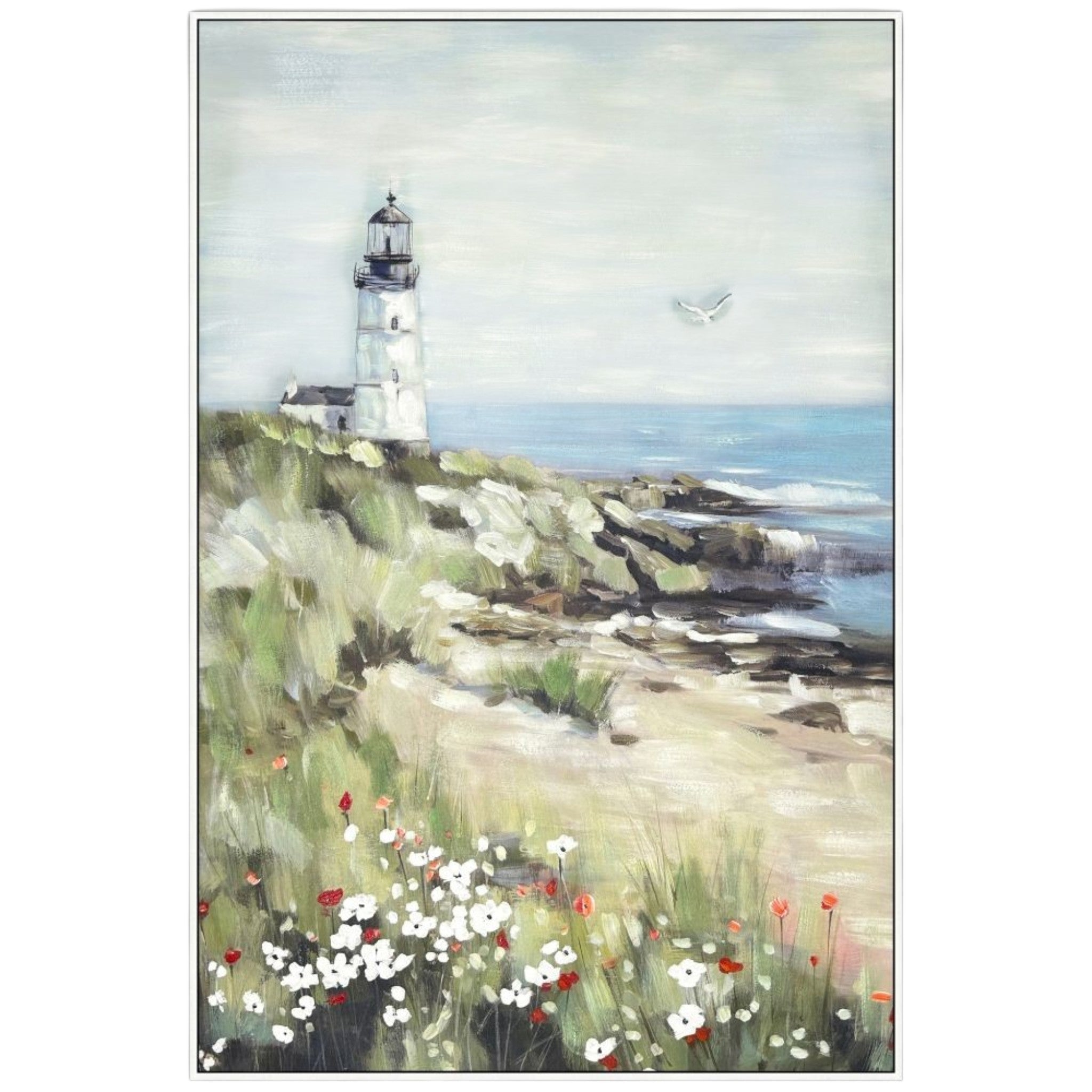 Seaside Guardian - 45"H x 30"W