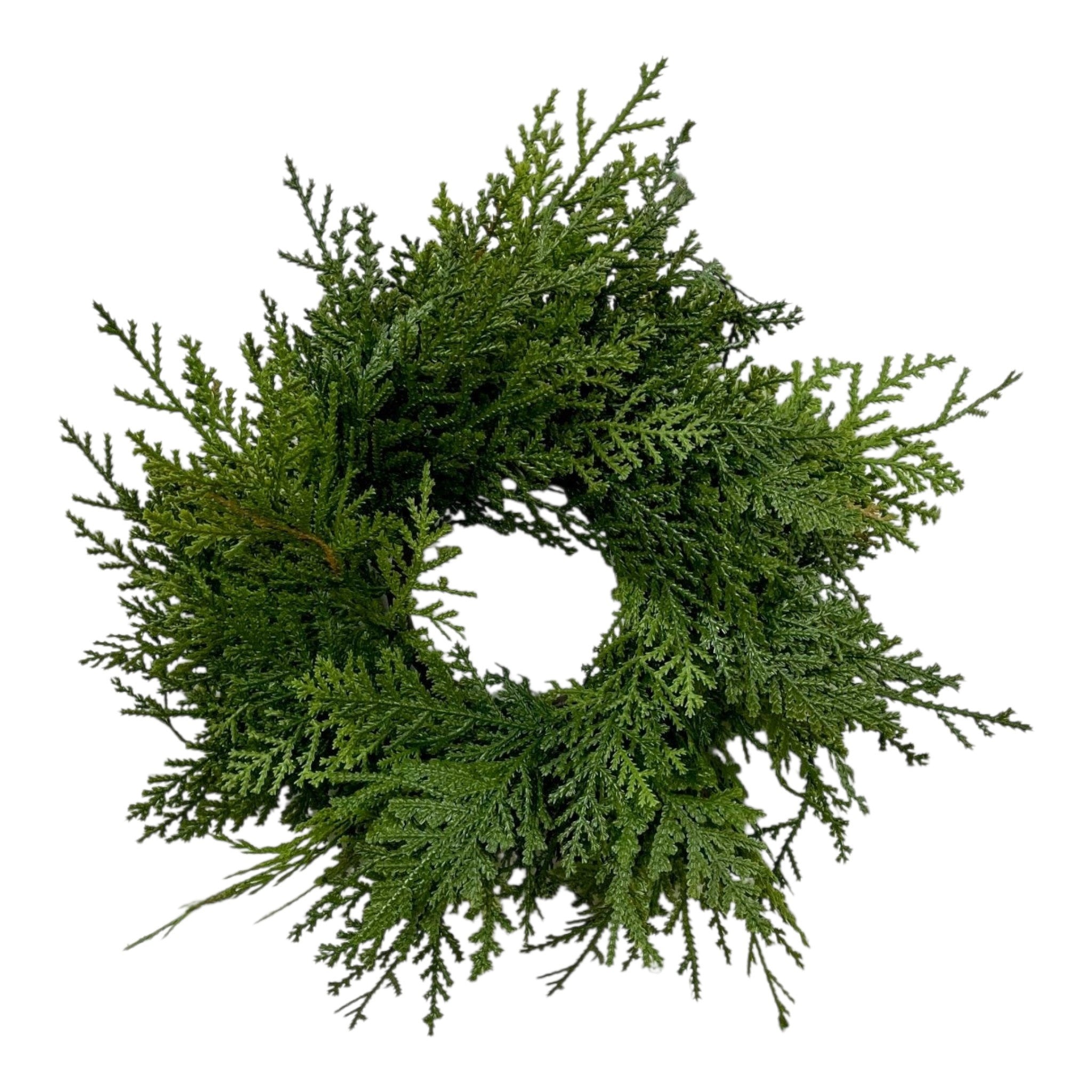 Fresh Touch Northern White Candle Ring- 13"