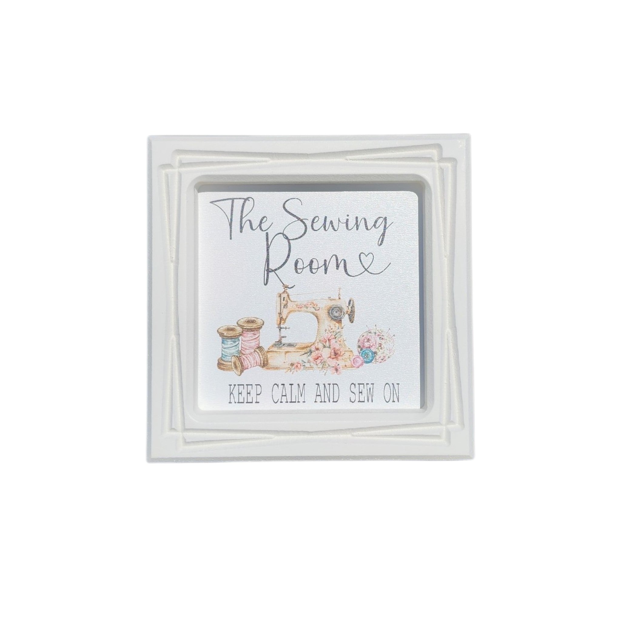 6x6 Framed The Sewing Room