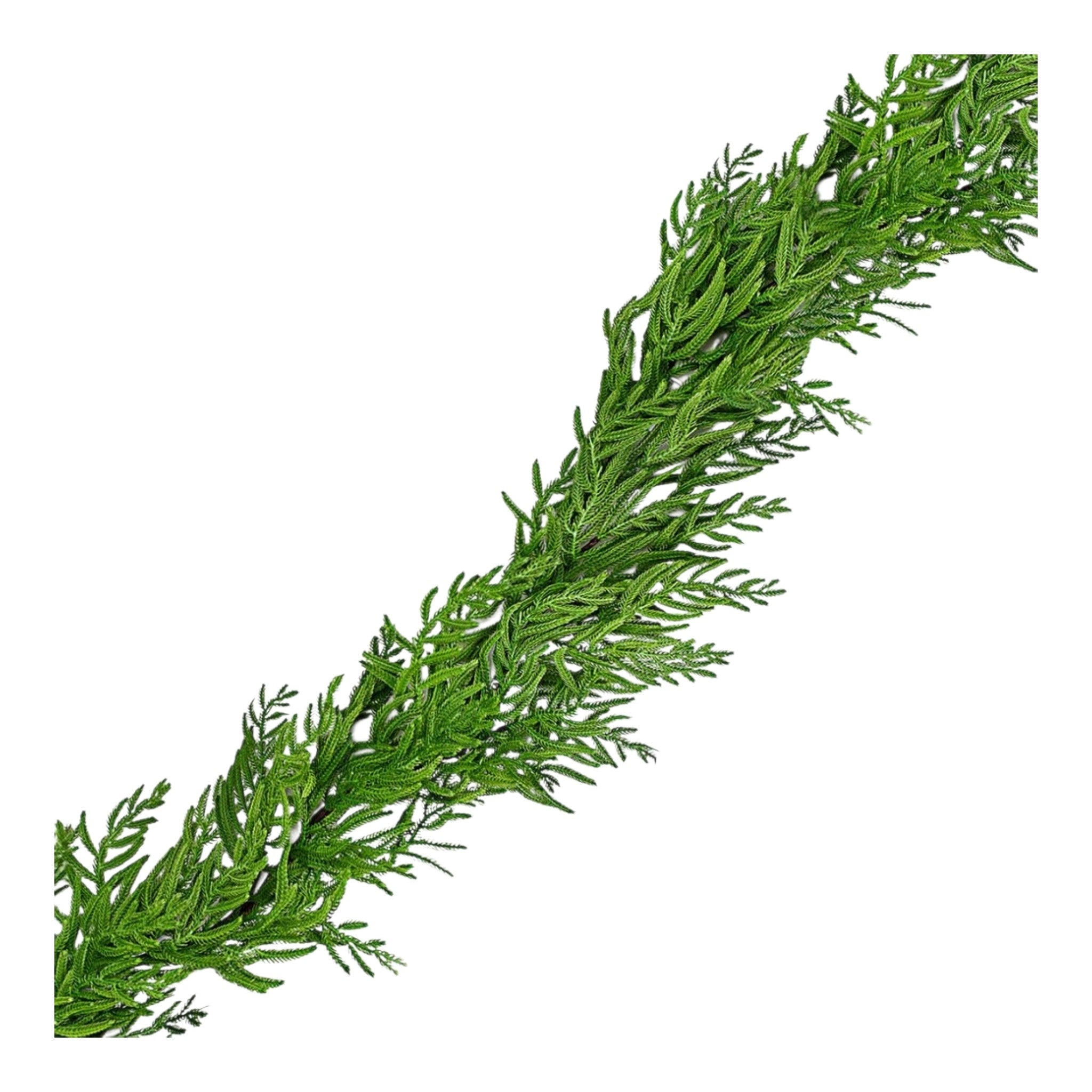 Garland Norfolk Pine Real Touch Green/Natural 9 Feet