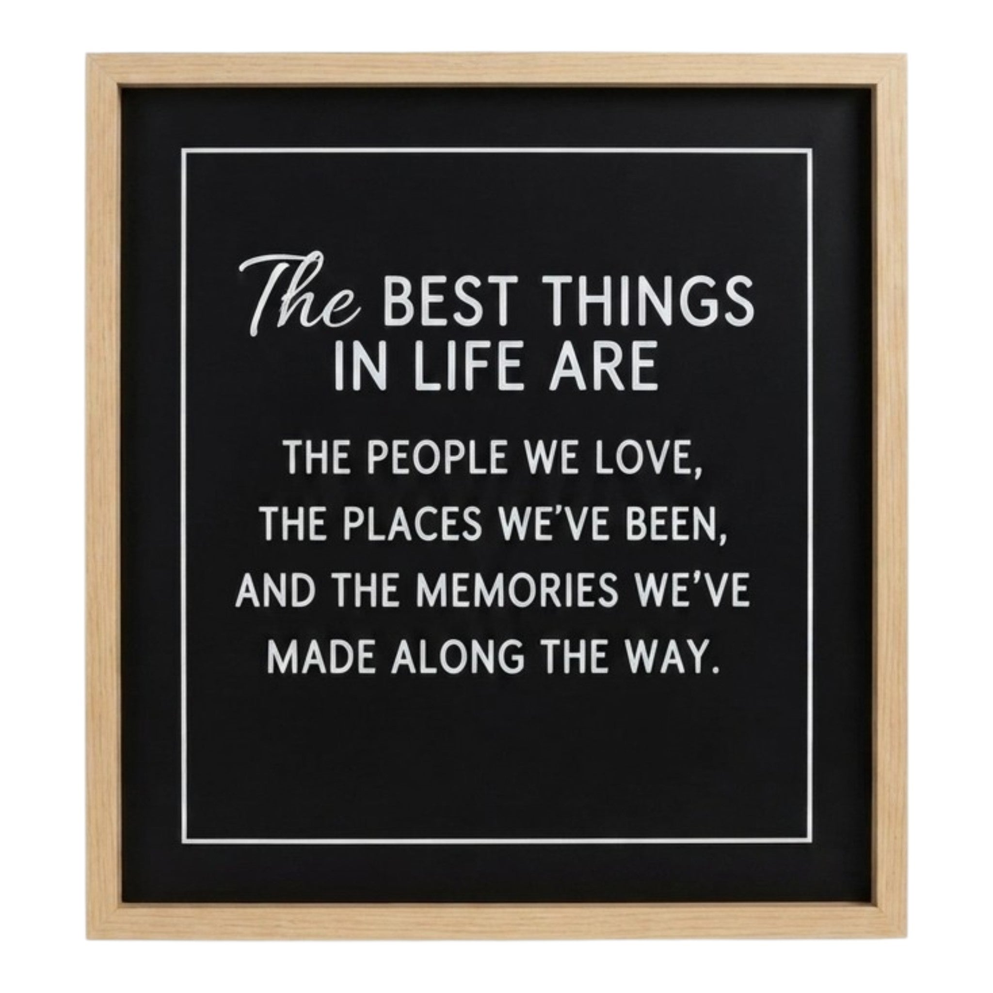 The best things in life