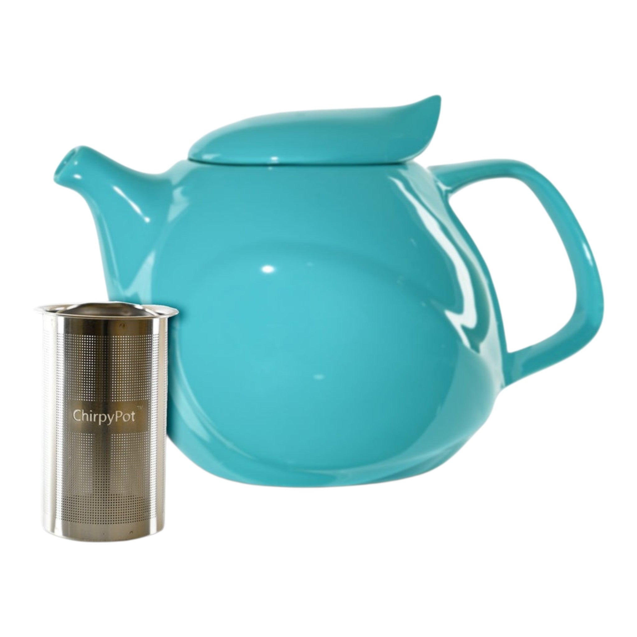 ChirpyPot Teapot- Aqua