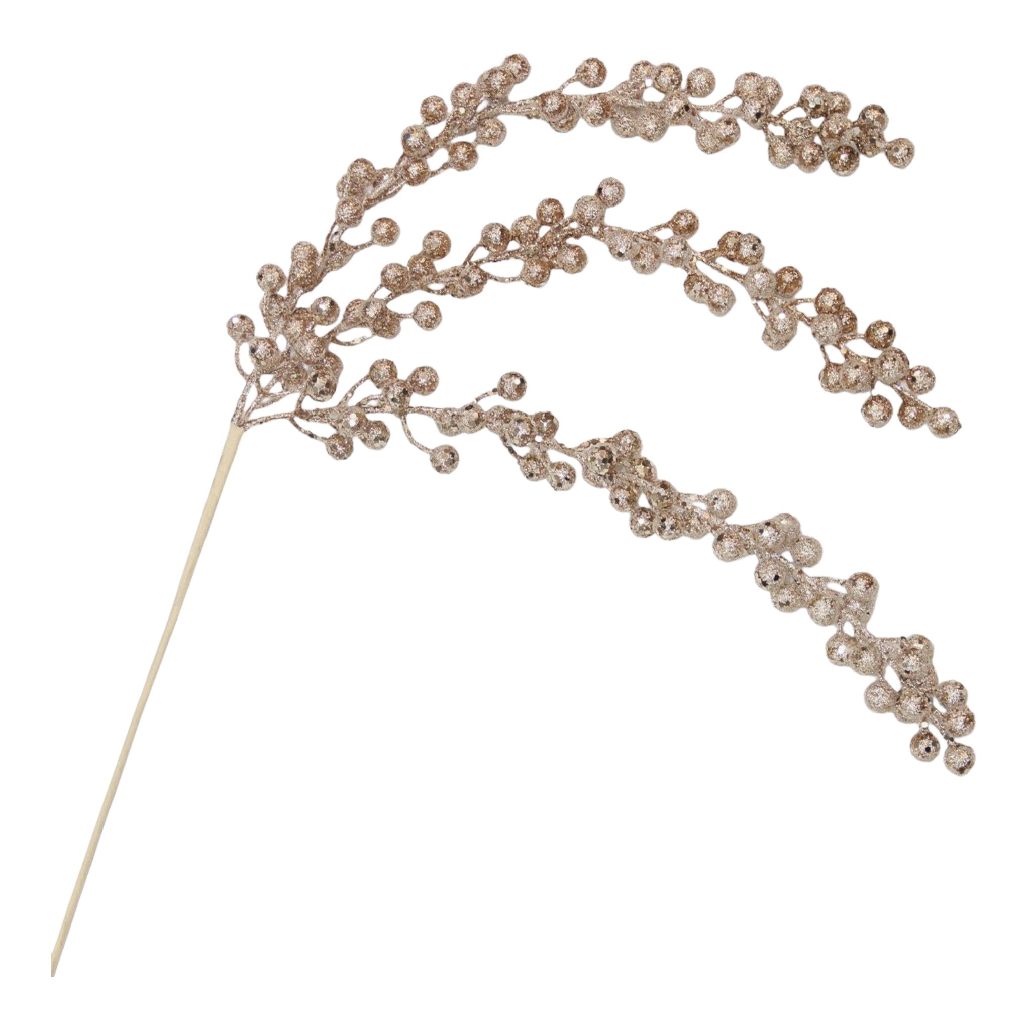 Spray Iced Berry Rose Gold 31"