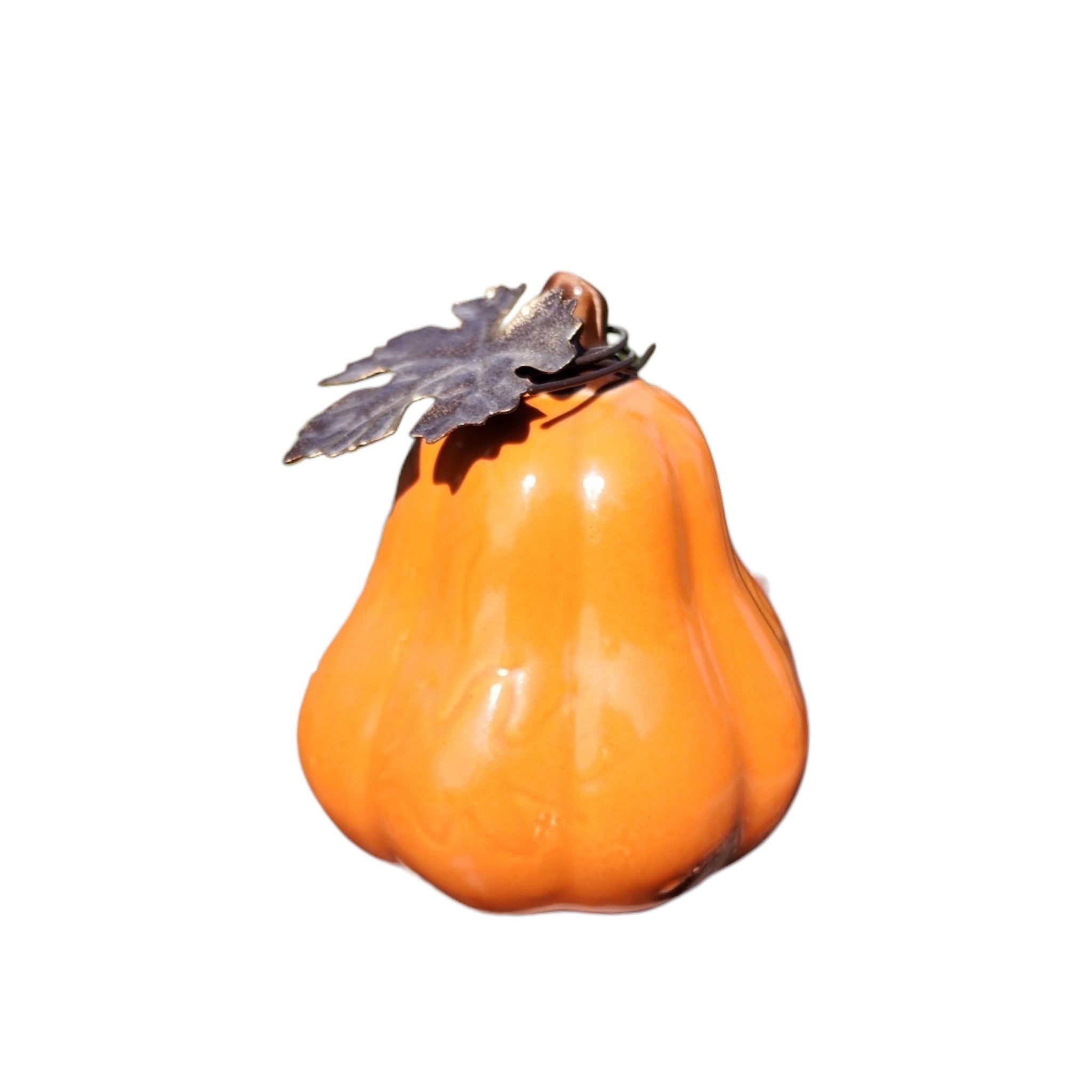 Pumpkins w/Leaf