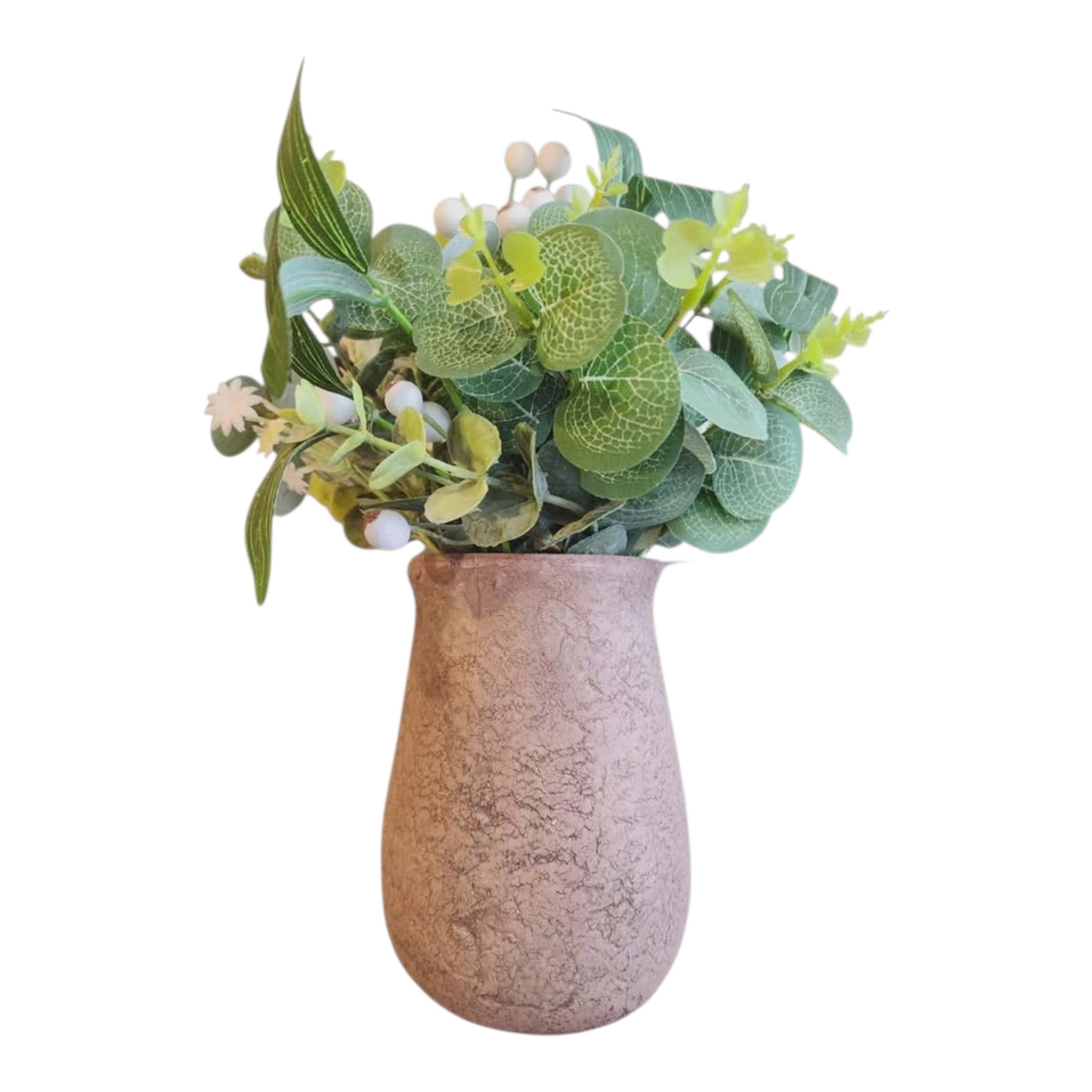 Plant In Cement Pot