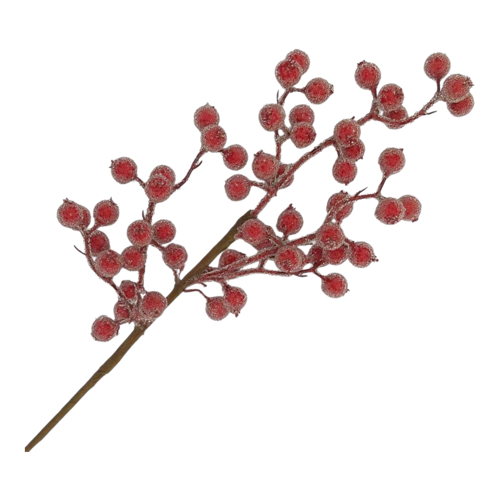 Spray Berry Iced Red 18"