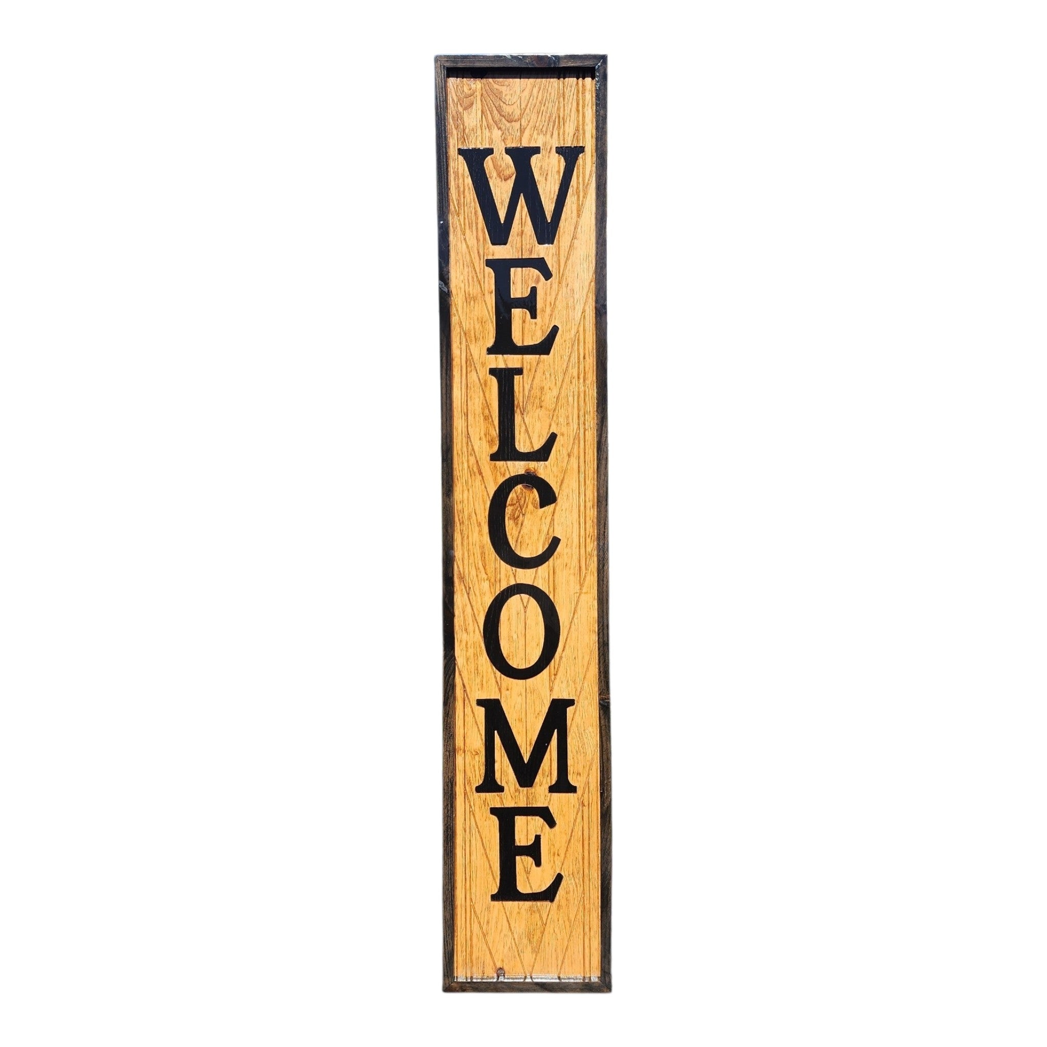 Welcome Sign 2026 Black