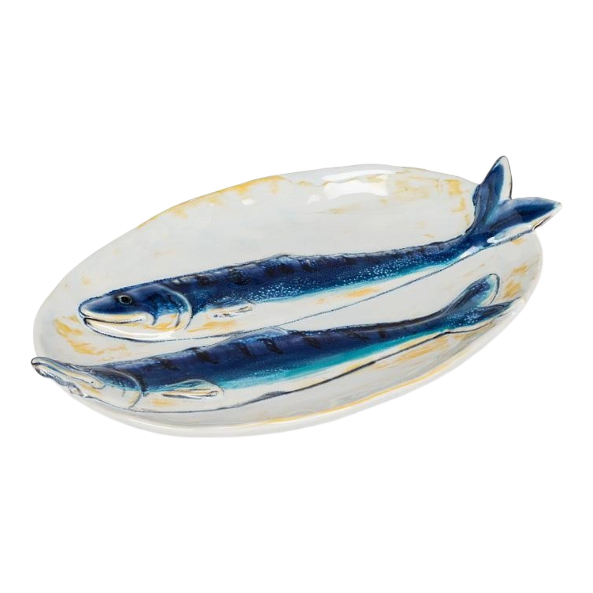 Oval Double Fish Plate 5"x8"