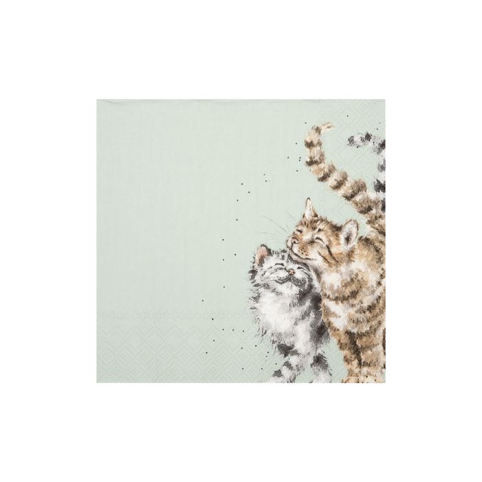 Cat Cocktail Napkin